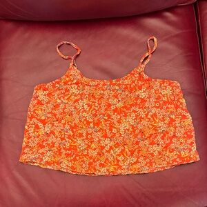 O'Neill Orange Floral Camisole